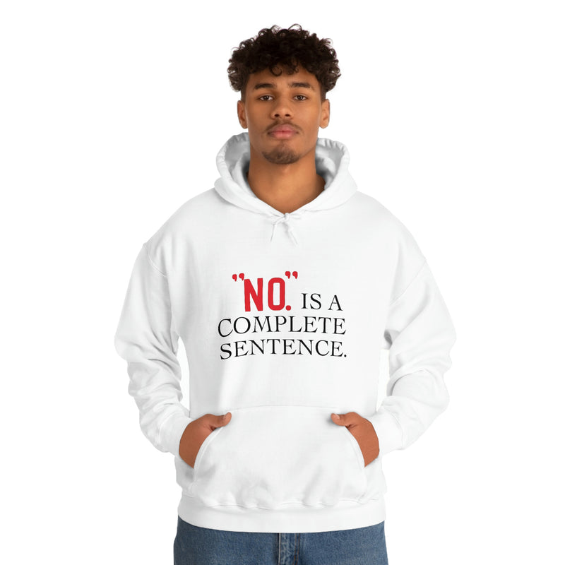 "NO' IS A COMPLETE SENTENCE